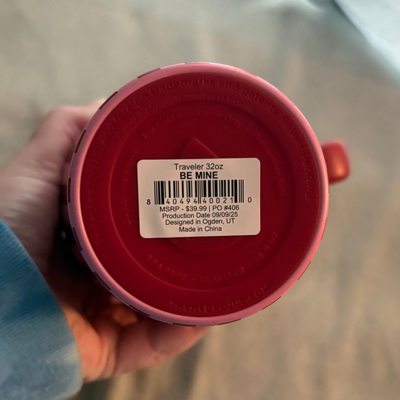 HydroJug Be Mine Traveler 32oz - Picture 4 of 12